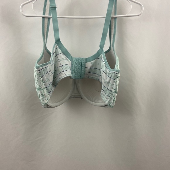 Cacique Mint Lightly Lined Balconette 44F Bra - Picture 6 of 10